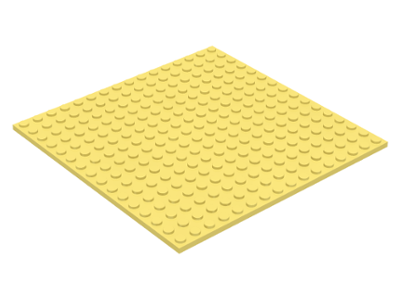 LEGO 91405 - Bright Light Yellow Plate 16 x 16