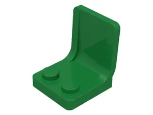 LEGO 4079 - Green Minifig, Utensil Seat (Chair) 2 x 2