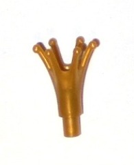 LEGO 25516 - Pearl Gold Minifig, Crown with Bar