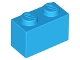 LEGO 3004 - Dark Azure Brick 1 x 2