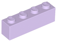 LEGO 3010 - Lavender Brick 1 x 4