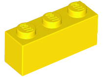 LEGO 3622 - Yellow Brick 1 x 3