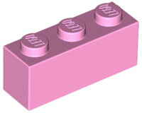 LEGO 3622 - Bright Pink Brick 1 x 3