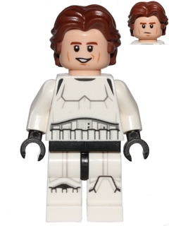 LEGO sw0772 - Han Solo - Stormtrooper Outfit, Printed Legs