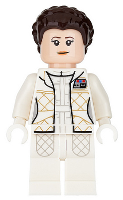 LEGO sw0878 - Princess Leia (Hoth Outfit White) (75192)