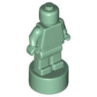 LEGO 90398 - Sand Green Minifig, Utensil Statuette