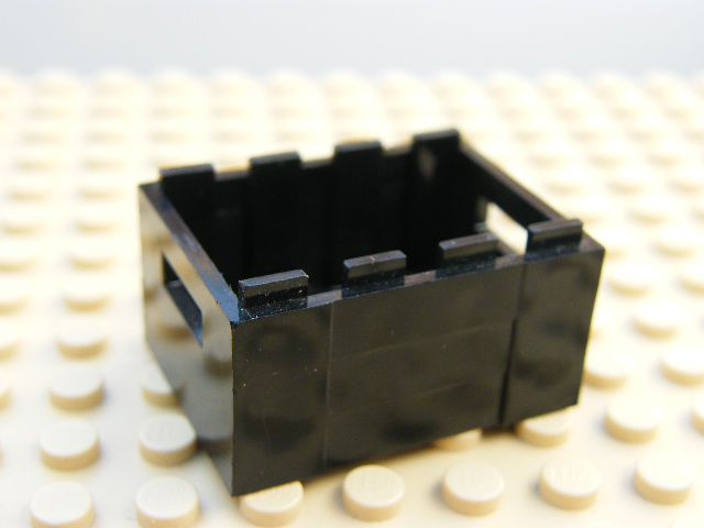 LEGO 30150 Black Container, Crate with Handholds