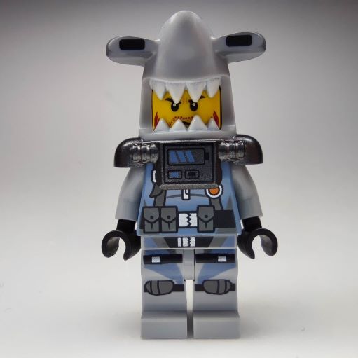 LEGO njo0366 Hammer Head - Dark Red Beard, Small Knee Plates