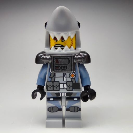 LEGO njo0361 Shark Army Great White - Scuba Suit, Airtanks