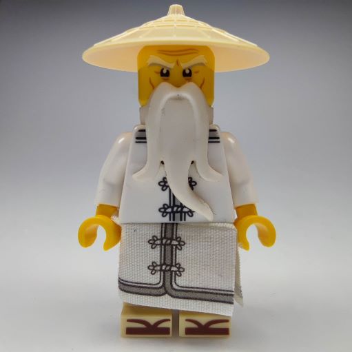 LEGO njo0354 Sensei Wu - The LEGO Ninjago Movie, White Robe