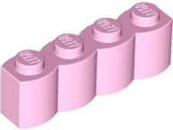 LEGO 30137 - Bright Pink Brick, Modified 1 x 4 Log