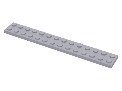 LEGO 91988 Light Bluish Gray Plate 2 x 14