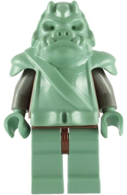 LEGO sw0075 Gamorrean Guard (Dark Gray Arms)