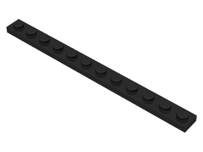 LEGO 60479 Black Plate 1 x 12