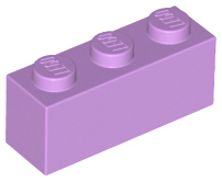 LEGO 3622 Medium Lavender Brick 1 x 3