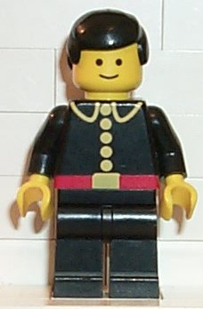 LEGO firec002 Fire - Classic, Black Male Hair