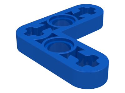 LEGO 32056 Blue Technic, Liftarm 3 x 3 L-Shape Thin