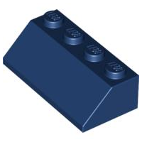 LEGO 3037 Dark Blue Slope 45 2 x 4