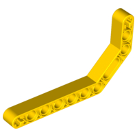 LEGO 32009 Yellow Technic, Liftarm 1 x 11.5 Double Bent Thick