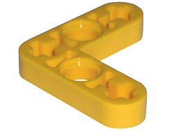 LEGO 32056 Yellow Technic, Liftarm 3 x 3 L-Shape Thin