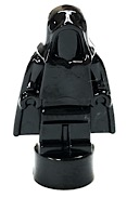 LEGO 16478 Black Minifigure, Utensil Statuette / Trophy with Cape and Hood