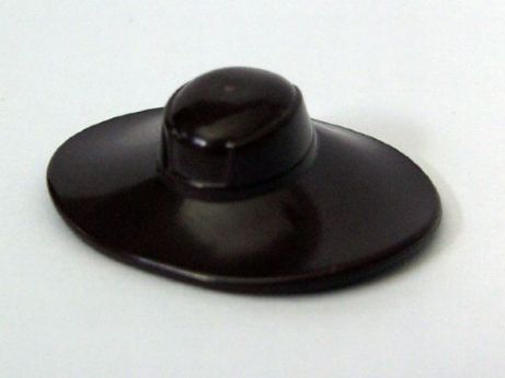 LEGO 61507 Dark Brown Minifigure, Headgear Hat, Very Wide Brim