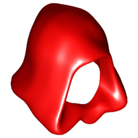 LEGO 30381 Red Minifigure, Headgear Hood