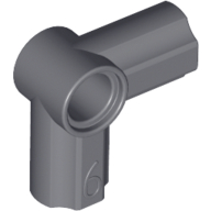 LEGO 32014 Dark Bluish Gray Technic, Axle and Pin Connector Angled
