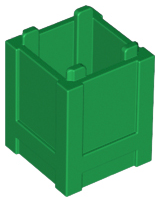 LEGO 61780 Green Container, Box 2 x 2 x 2 - Top Opening