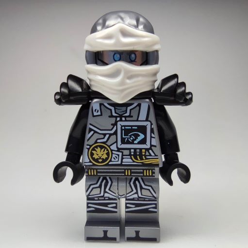 LEGO njo0285 Zane - Hands of Time, Black Armor
