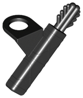 LEGO 4498 Black Minifigure, Arrow Quiver with Two Arrows