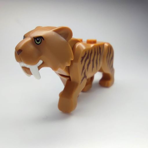 LEGO bb787c03pb01 Cat, Large (Saber-Toothed Tiger)