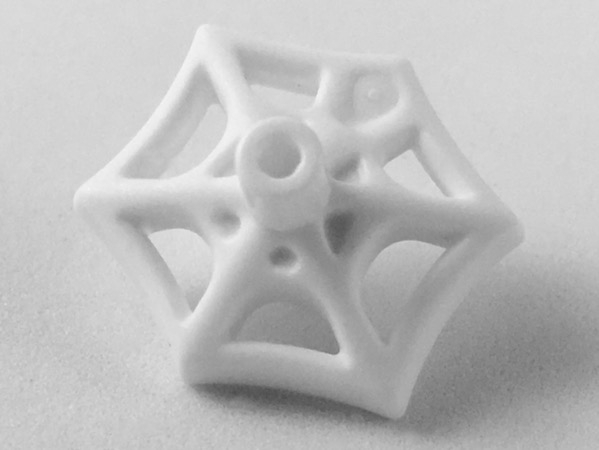 LEGO 36083d Minifigure, Weapon Web Effect, Small, Short Bar on Front and Back