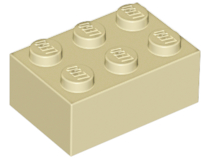 LEGO 3002 Tan Brick 2 x 3