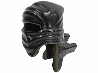 LEGO 30177 Black Minifigure, Headgear Ninja Wrap