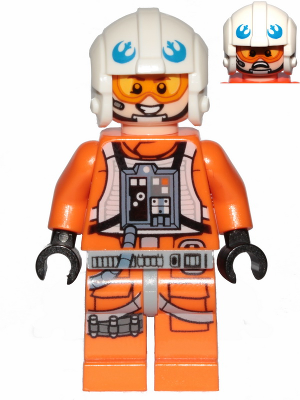 LEGO sw1025 Dak Ralter (Jumpsuit Pockets and Three Bullets on Right Leg)
