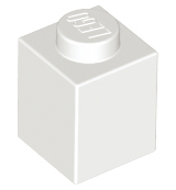 LEGO 3005 White Brick 1 x 1