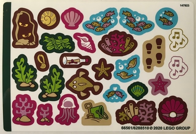 LEGO 43176stk02 Sticker Sheet for Set 43176, Sheet 2 - (66561/6288510)