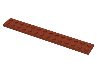 LEGO 91988 Reddish Brown Plate 2 x 14