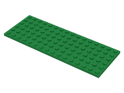 LEGO 3027 Green Plate 6 x 16