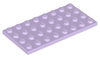 LEGO 3035 Lavender Plate 4 x 8