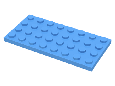LEGO 3035 Medium Blue Plate 4 x 8