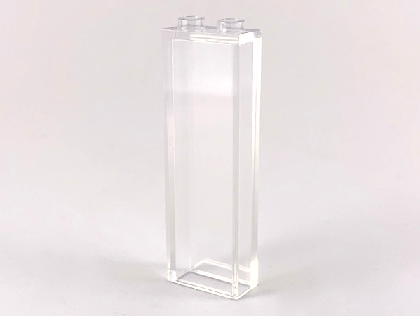 LEGO 46212 Trans-Clear Brick 1 x 2 x 5 without Side Supports