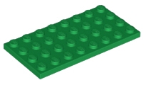 LEGO 3035 Green Plate 4 x 8