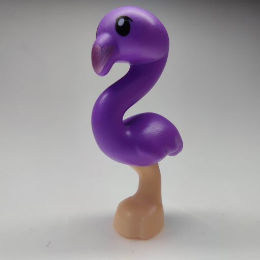 LEGO 67430pb04 Light Nougat Bird, Flamingo Friends with Lavender Body