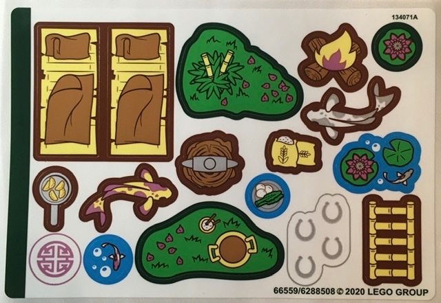 LEGO 43174stk02 Sticker Sheet for Set 43174, Sheet 2 - (66559/6288508)