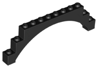 LEGO 6108 Black Arch 1 x 12 x 3