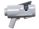 LEGO 15391c01 Light Bluish Gray Minifigure, Weapon Gun, Mini Blaster / Shooter with Dark Bluish Gray Trigger