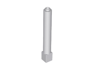 LEGO 43888 Light Bluish Gray Support 1 x 1 x 6 Solid Pillar