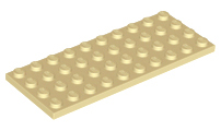 LEGO 3030 Tan Plate 4 x 10